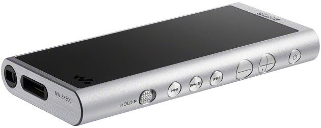 Sony Walkman NW-ZX300 tył, bok