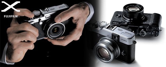 Fujifilm X100S X20 aparaty cyfrowe widok