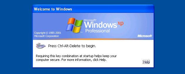 Ctrl+Alt+Del