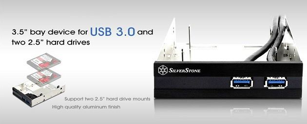 SilverStone SST-FP36-E panel 3,5 cala grafika