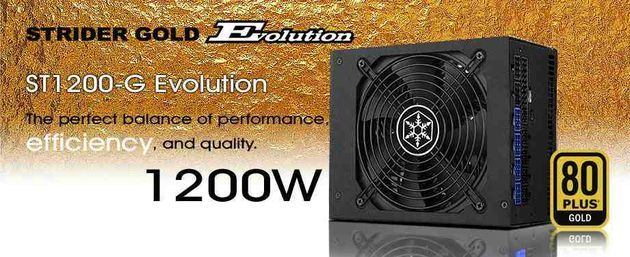 SilverStone Strider Evolution 1200 W zasilacz grafika