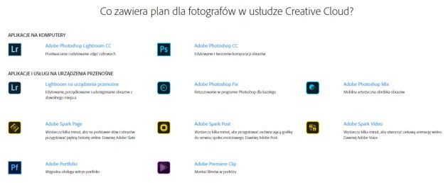 Adobe Foto Plan