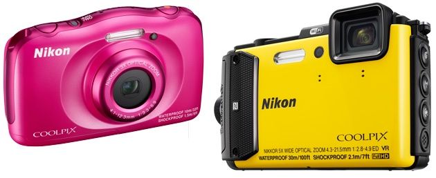 Nikon Coolpix S33 i Coolpix AW130
