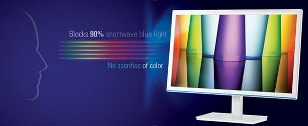 AOC Anti-Blue Light kolory