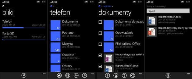 Windows Phone Files screeny