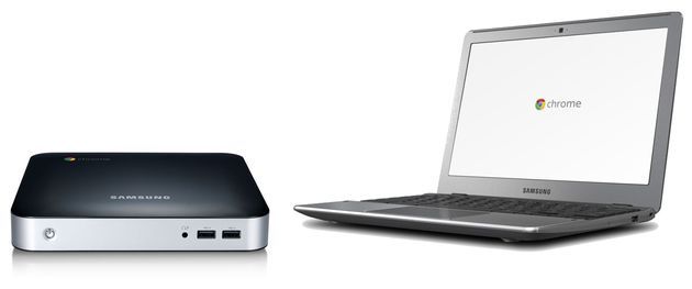Samsung Chromebox i Chromebook zdjęcie