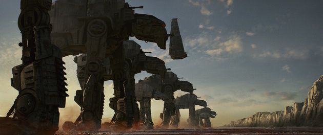 Gwiezdne Wojny: Ostatni Jedi - maszyny kroczące