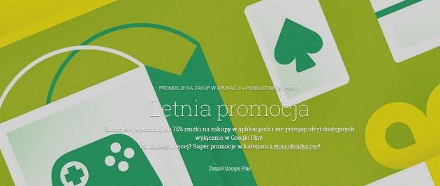 Google Play Letnia Promocja