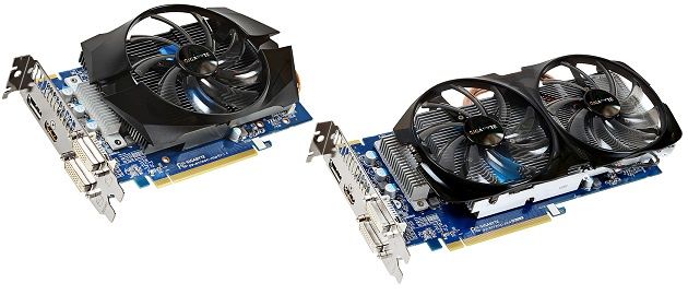 Gigabyte Radeon HD 7790 OC 1 GB 2 GB WindForce 2X karta graficzna zdjęcie