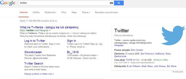 Google Twitter