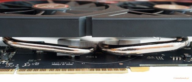 MSI GeForce GTX 750 rurki cieplne