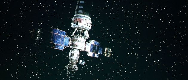 Kosmiczni Kowboje - satelita z filmu