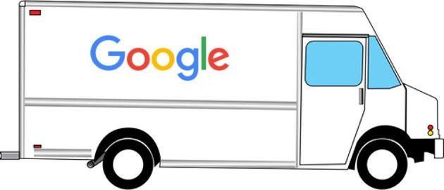 Google furgonetka