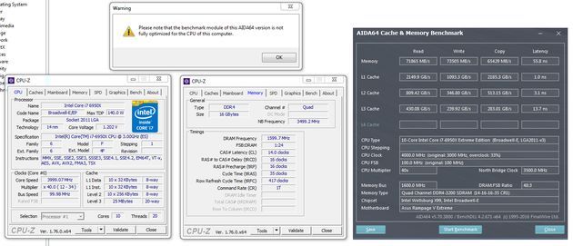 Intel Core i7-6950X - AIDA64