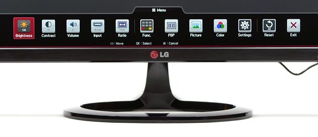 LG 29EA73 menu OSD
