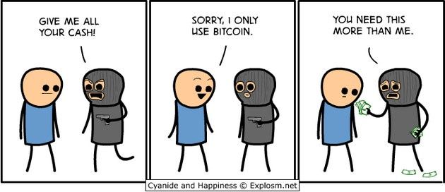 Bitcoin bankrut Explosm