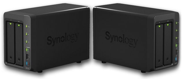 Synology DiskStation DS713+ serwer wygląd