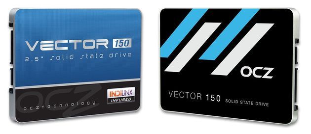 OCZ Vector 150 ze starą (po lewej) i nową etykietą