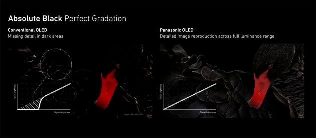 Panasonic  Absolute Black Perfect Gradation OLED