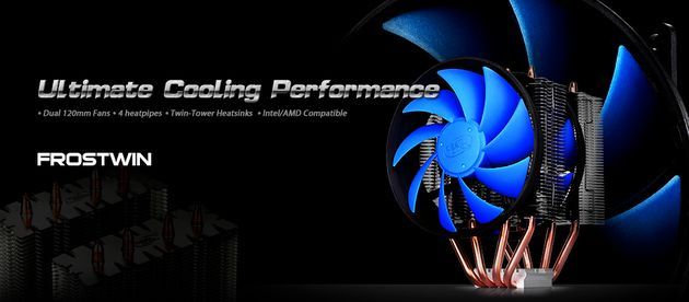 Deepcool Frostwin V2 chłodzenie procesora grafika