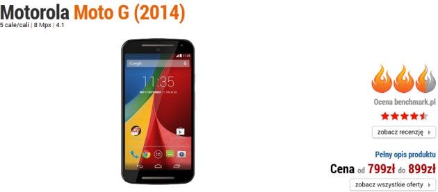 Motorola Moto G (2014)