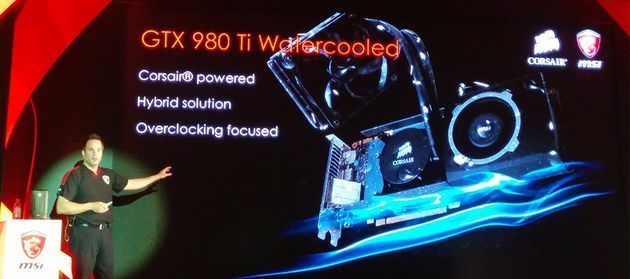 MSI GeForce GTX 980 Ti Watercooled
