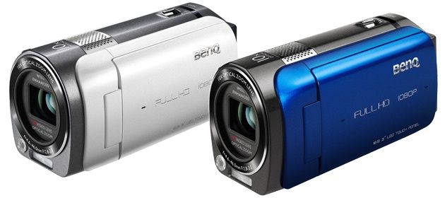 BenQ M33 kamera wideo widok prz&oacute;d bok kolory