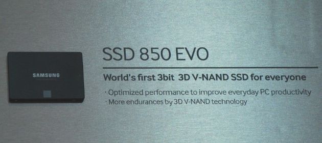 Samsung 850 EVO zapowiedź dysku