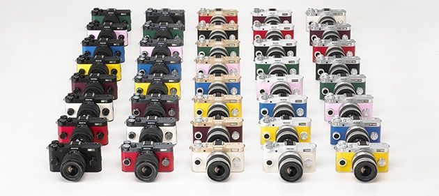 Pentax Q-S1 kolory