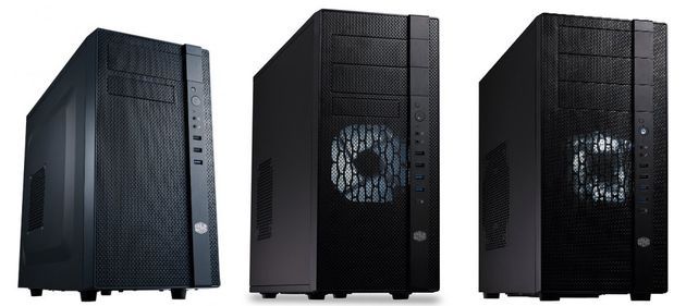 Cooler Master N200 N400 N600 obudowa porównanie zdjęcie