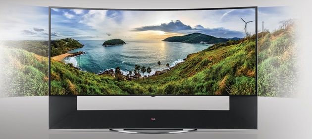 LG 105 cali panorama