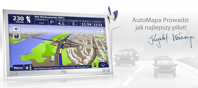 AutoMapa nawigacja