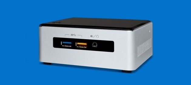 Intel NUC komputer