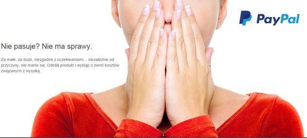 PayPal zwrot