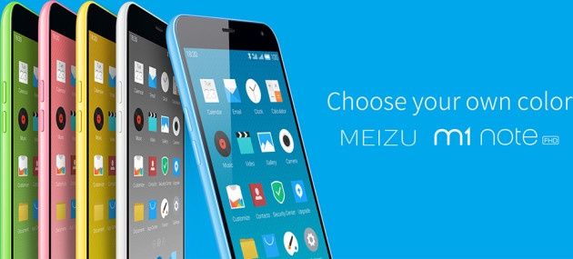Meizu m1 note smartfon