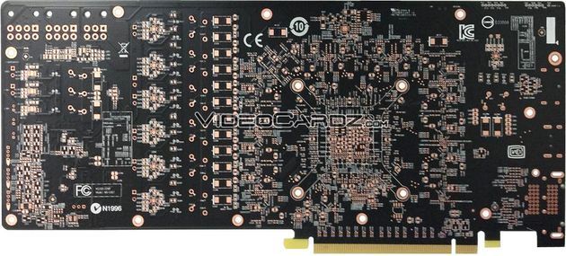 MSI Radeon R9 290X Lightning karta graficzna laminat zdjęcie rewers