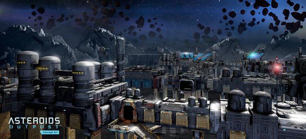 Asteroids: Outpost baza