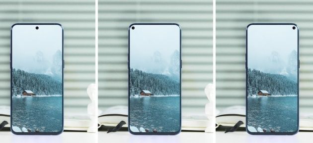 Galaxy A8s koncept