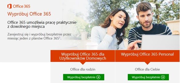Wypróbuj Office 365