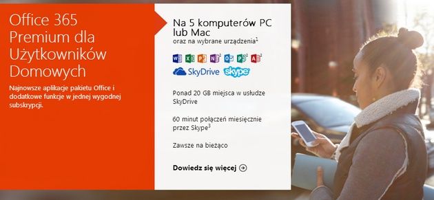 Microsoft Office 365 Premium pakiet