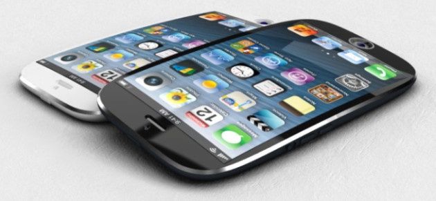iPhone z zakrzywionym ekranem