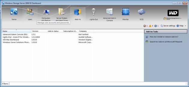 WD Sentinel DX4000 - konfiguracja