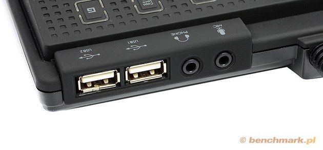 Klawiatura QPAD MK-85 - wejścia