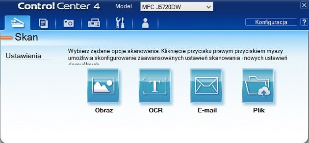 Brother MFC-J5720DW ust. skanowania 1