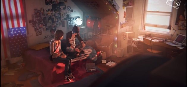Life is Strange - w pokoju Cloe