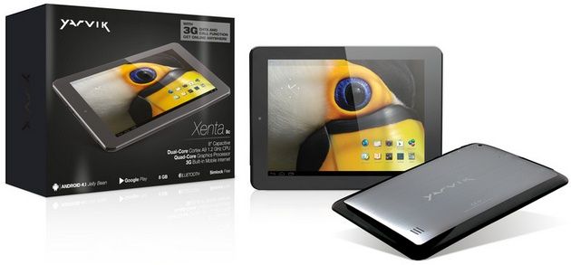Yarvik Xenta 8c tablet wygląd