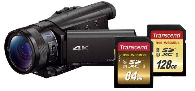 Transcend SDXC 4K Sony