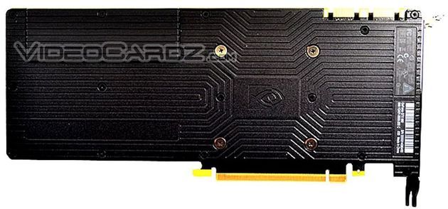 Nvidia GeForce GTX 980 karta graficzna rewers backplate