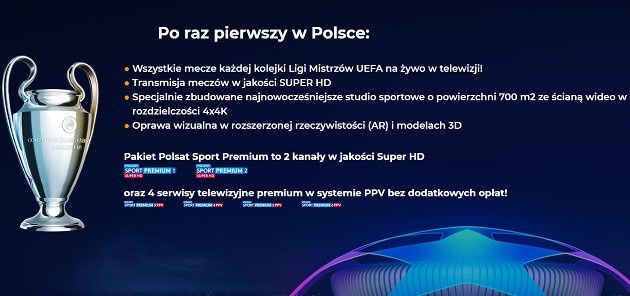 Liga Mistrzów Polsat Premium