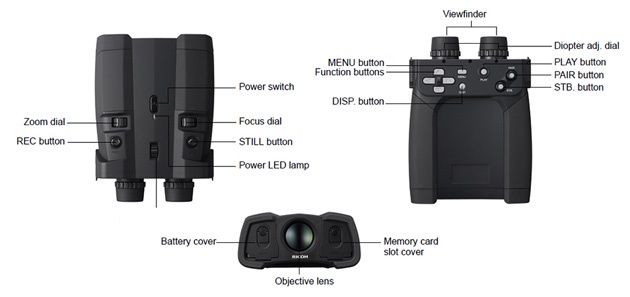RICOH PAIR NV-10A lornetka elektroniczna